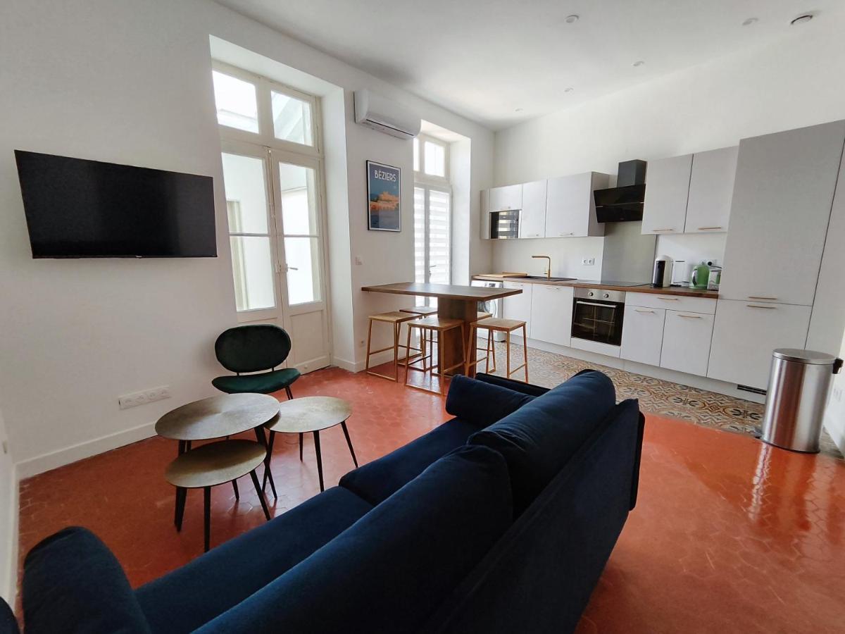 Bright And Modern 3-Bedroom Apartment, 90M2 With Air Condition, In Безье Экстерьер фото